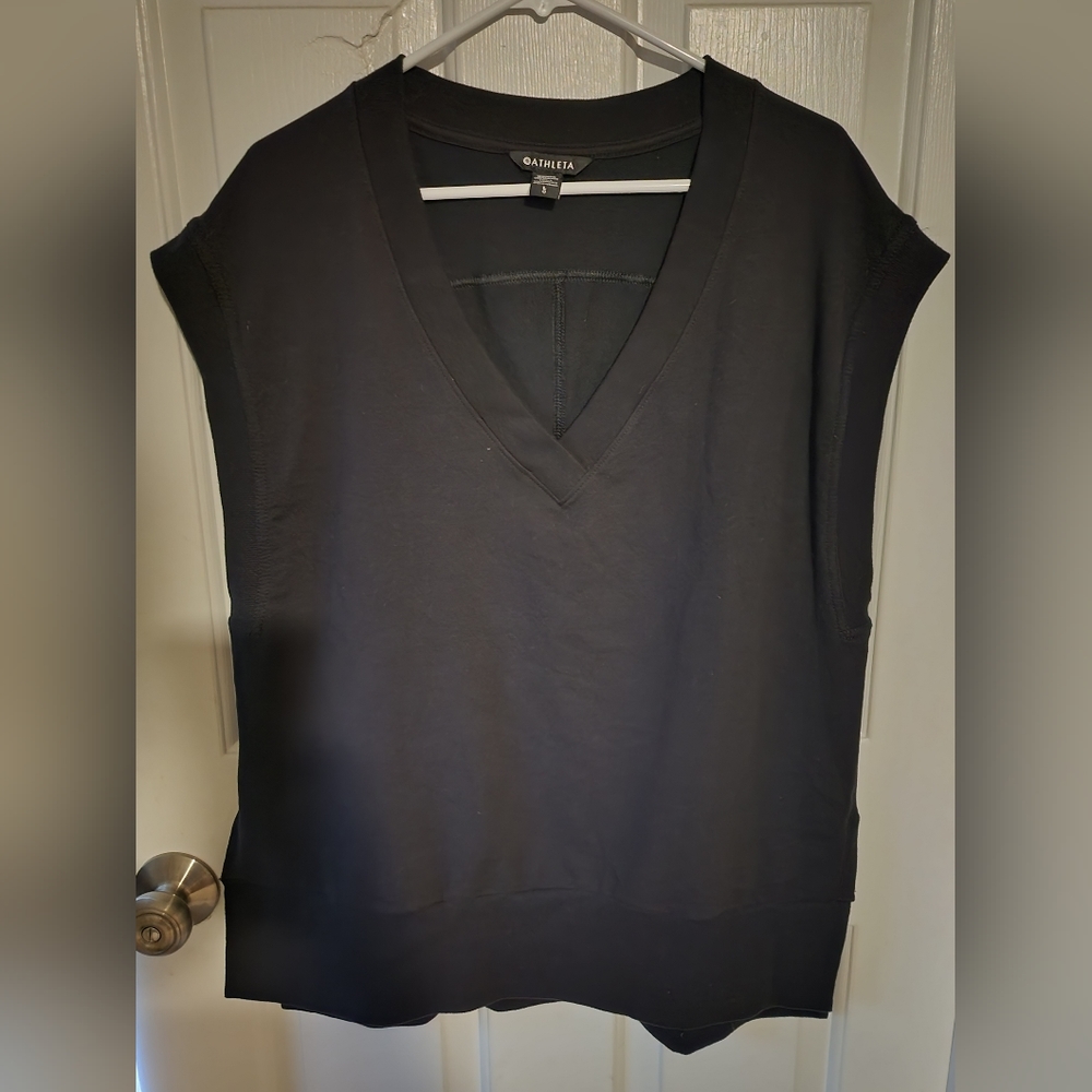 Athleta short sleeve sweatshirt